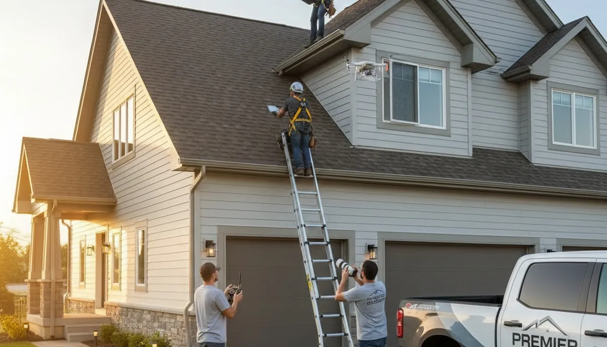 Professional roof inspection in Columbus, OH by Next Level Exteriors roofing and vinyl siding experts