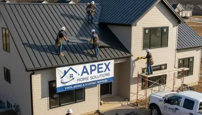 Professional roof installation by vinyl siding experts in Columbus, OH