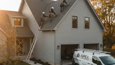 Professional roof repair and vinyl siding experts in Columbus, OH fixing storm damage and leaks